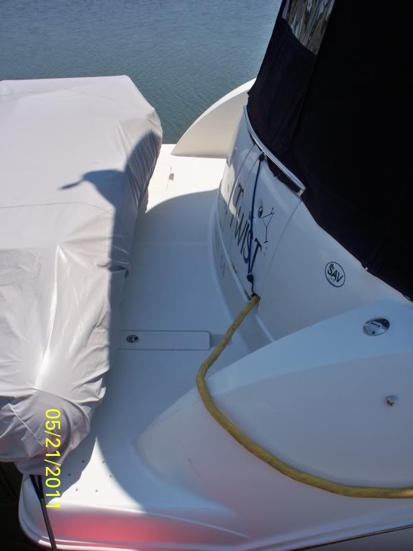 DIY davit system for dinghy Boatered